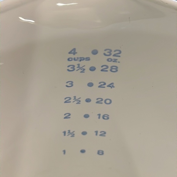 1 Qt Sauce Maker "Cornflower Blue" by CORNING (No Glass Lid) - Picture 6 of 6